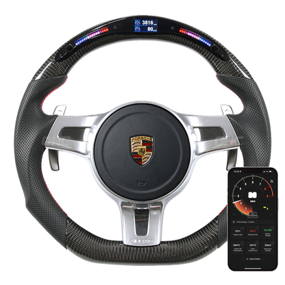 Customisable Porsche 911 997/991/987/981/92A Sport Steering Wheel