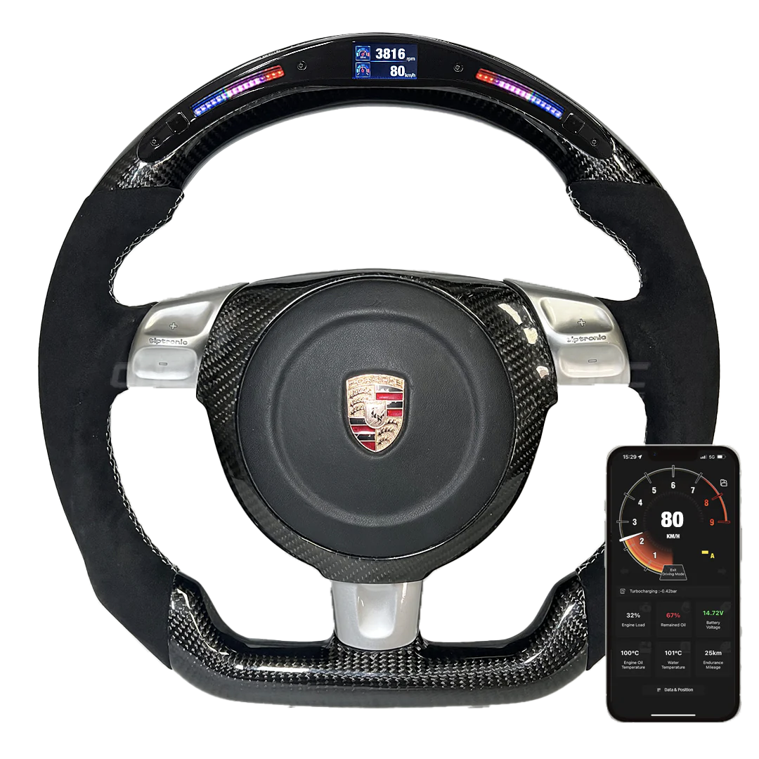 Customisable Porsche 911 997 Steering Wheel