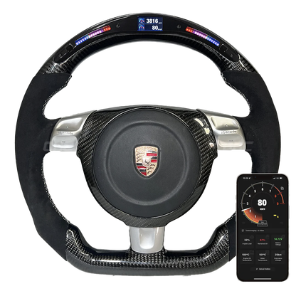 Customisable Porsche 911 997 Steering Wheel