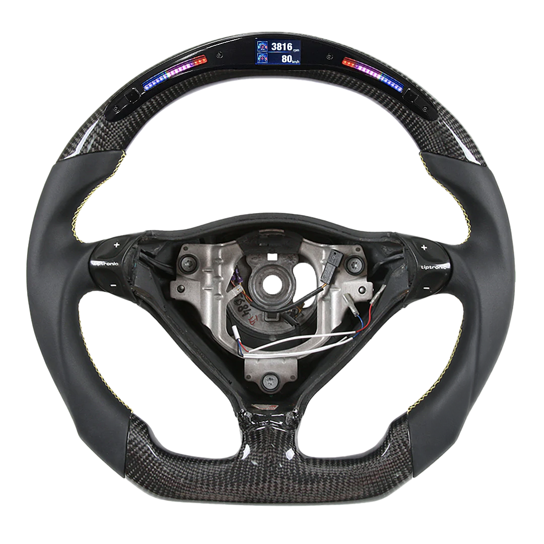 Customisable Porsche 3-Spoke Sport Steering Wheel
