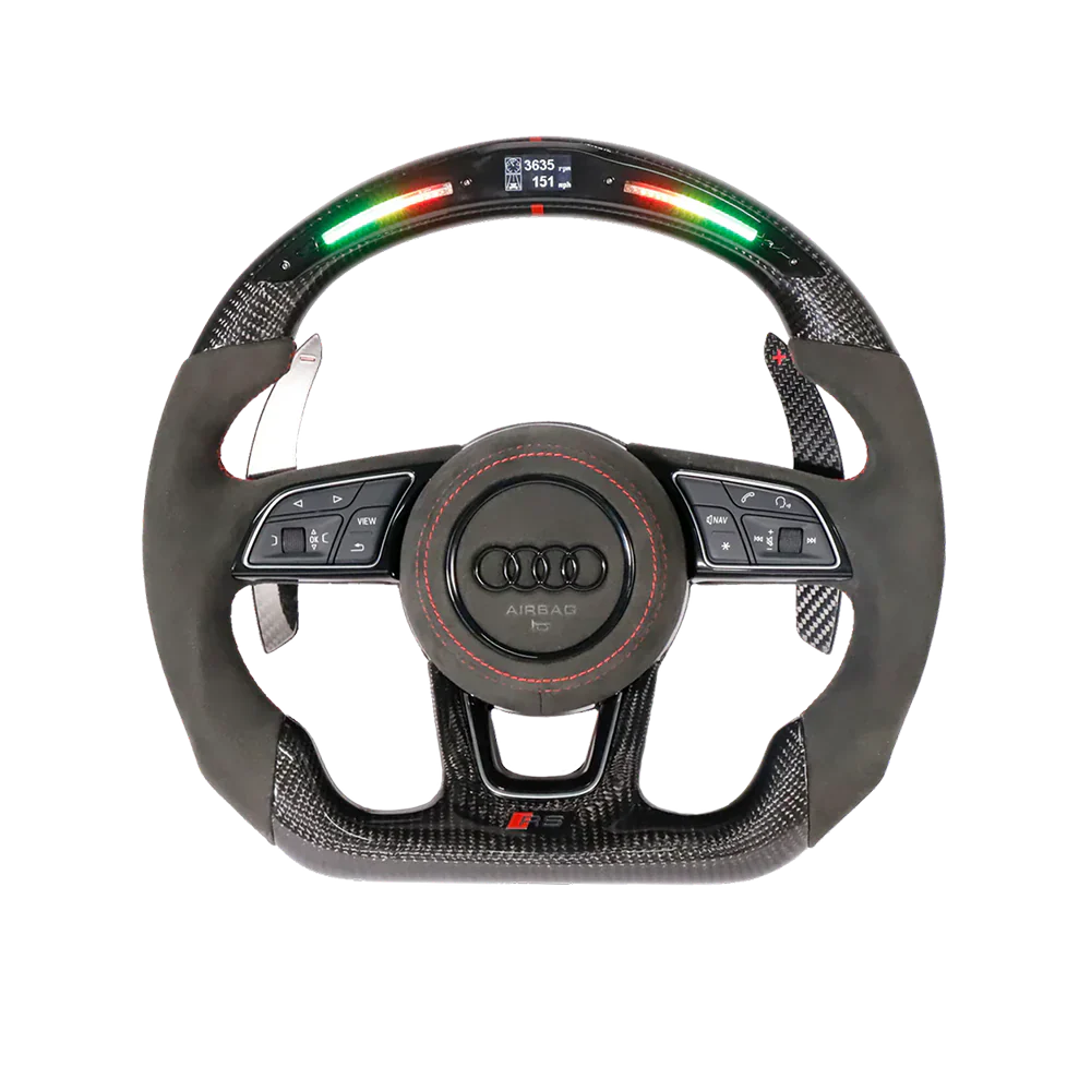 Customisable Audi RS B9 Style Steering Wheel