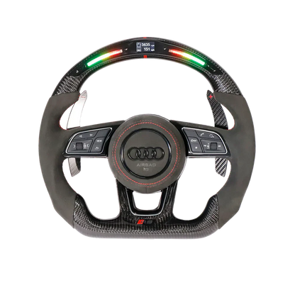 Customisable Audi RS B9 Style Steering Wheel