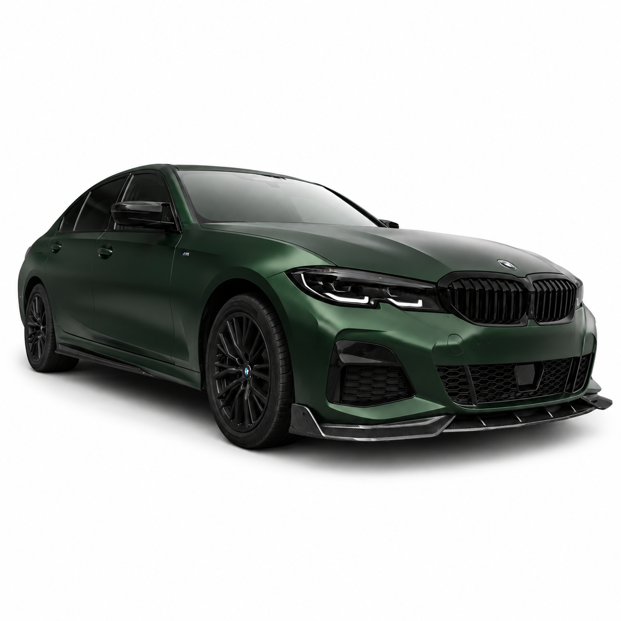 Carbon Fiber Front Lip Spoiler – BMW 3 Series G20 G28 2019–2022 | FD Style | Pre-LCI M Sport