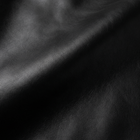 Black Smooth Leather