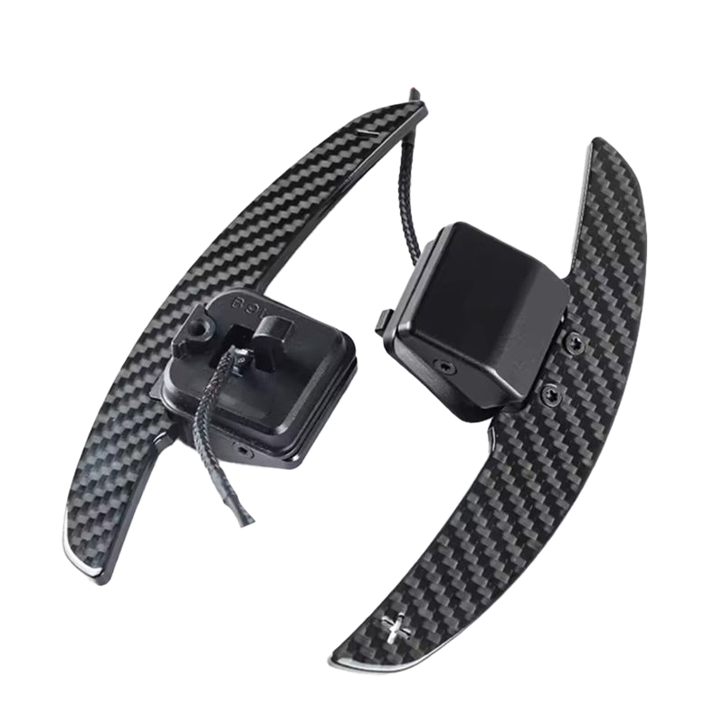 Audi Sport Carbon Fiber Paddle Shifter Extensions (S, RS, Q & A Series)