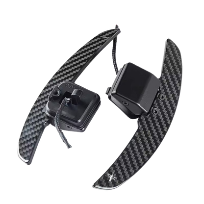 Audi Sport Carbon Fiber Paddle Shifter Extensions (S, RS, Q & A Series)