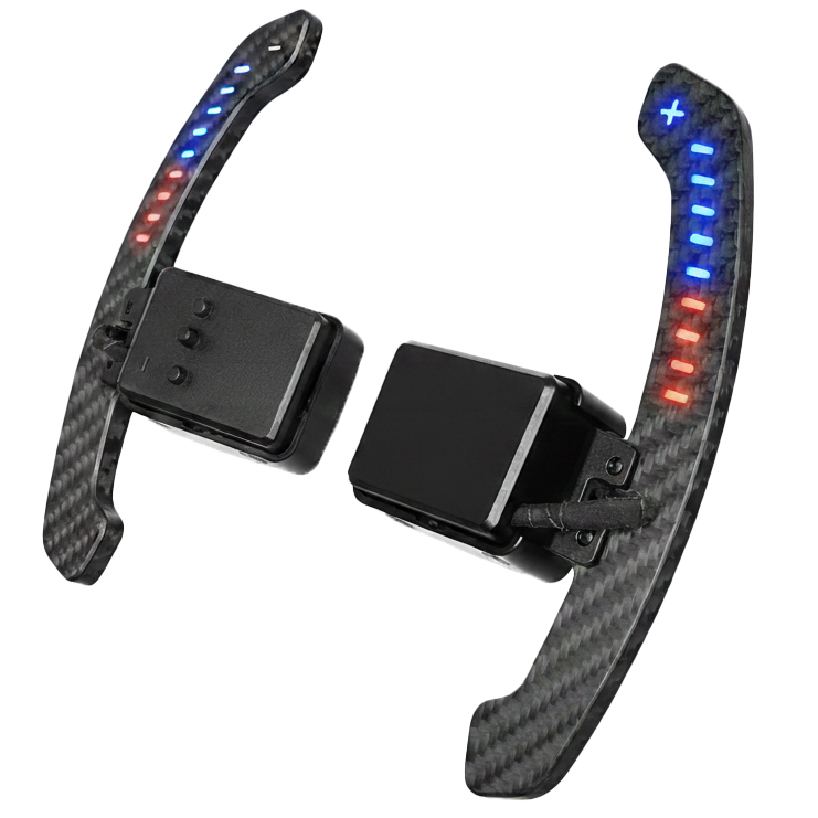 Audi Magnetic Carbon LED Paddle Shifters