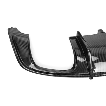 Carbon Fiber Rear Bumper Diffuser For Audi A5 / S5 B9 2017–2019 | KB Style Dual Side Exit