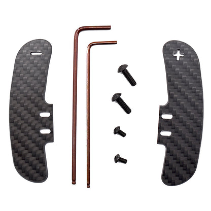 BMW F-Series Magnetic Carbon Fiber Paddle Shifter Extenders — Plug & Play