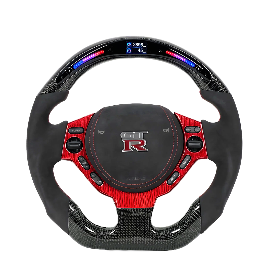 Custom Nissan GT-R R35 Steering Wheel