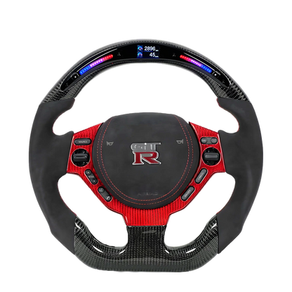 Custom Nissan GT-R R35 Steering Wheel
