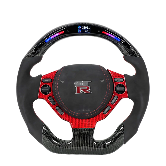 Custom Nissan GT-R R35 Steering Wheel