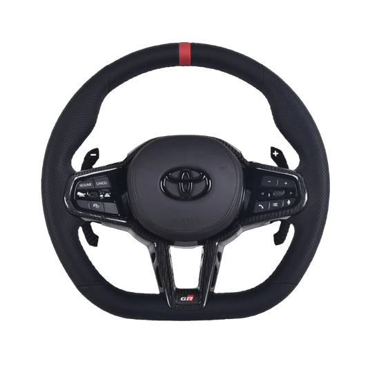 Toyota Supra to BMW G Series LCI Retrofit Custom Steering Wheel