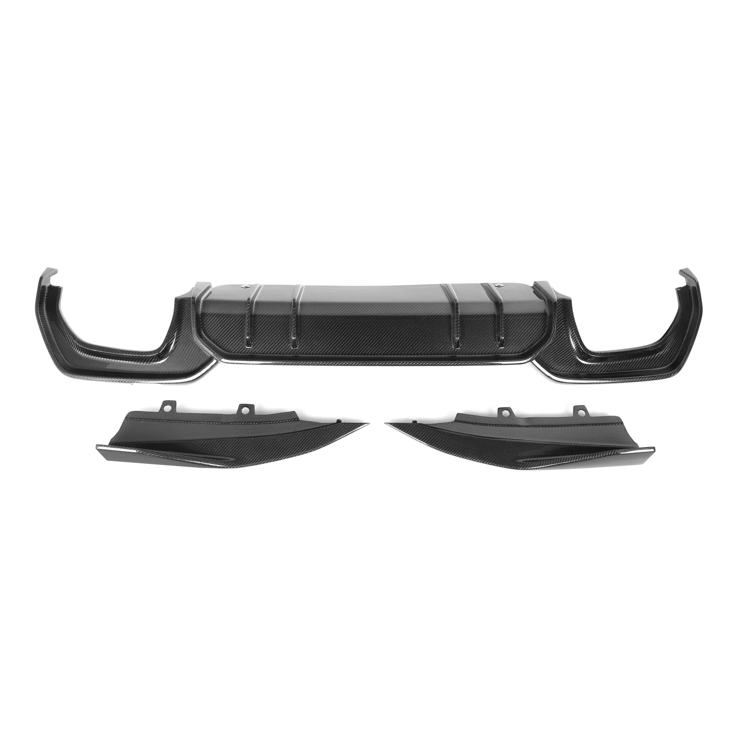 Carbon Fiber Rear Diffuser – BMW 3 Series G20 2019–2022 | AO Style | Pre-LCI M Sport
