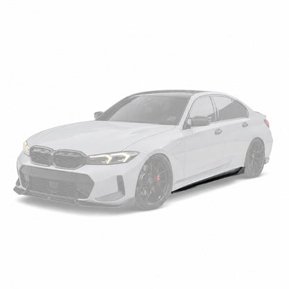 Carbon Fiber Side Skirt Extensions For BMW 3 Series G20 / G21 2019–2024 | ADR Style | M Sport Required