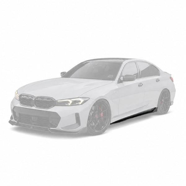 Carbon Fiber Side Skirt Extensions For BMW 3 Series G20 / G21 2019–2024 | ADR Style | M Sport Required