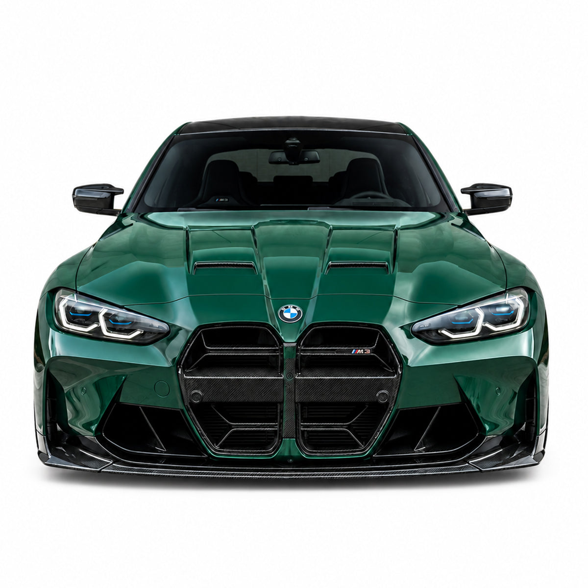 Dry Carbon Fiber  BMW BMW M3 G80 G81 / M4 G82 G83 CSL Style Front Grille | With & Without ACC