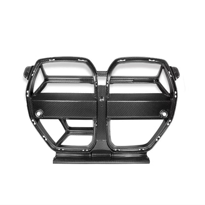 Dry Carbon Fiber  BMW BMW M3 G80 G81 / M4 G82 G83 CSL Style Front Grille | With & Without ACC