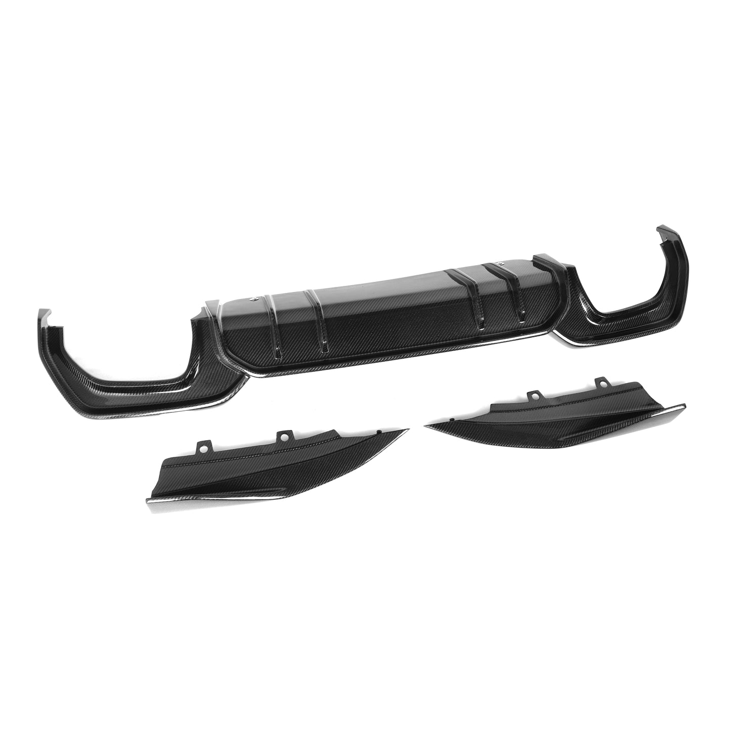 Carbon Fiber Rear Diffuser – BMW 3 Series G20 2019–2022 | AO Style | Pre-LCI M Sport